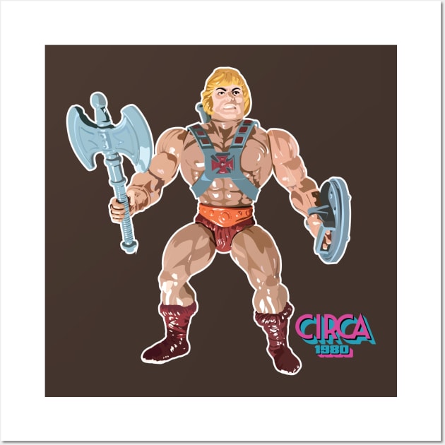 He-Man Wall Art by miggs